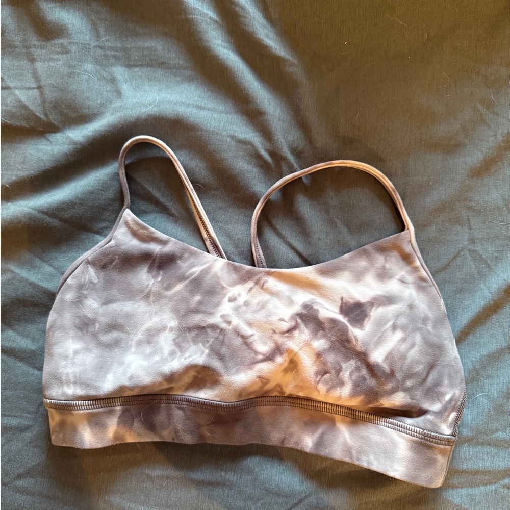 Lululemon Athletica Purple Gray Sports Bra